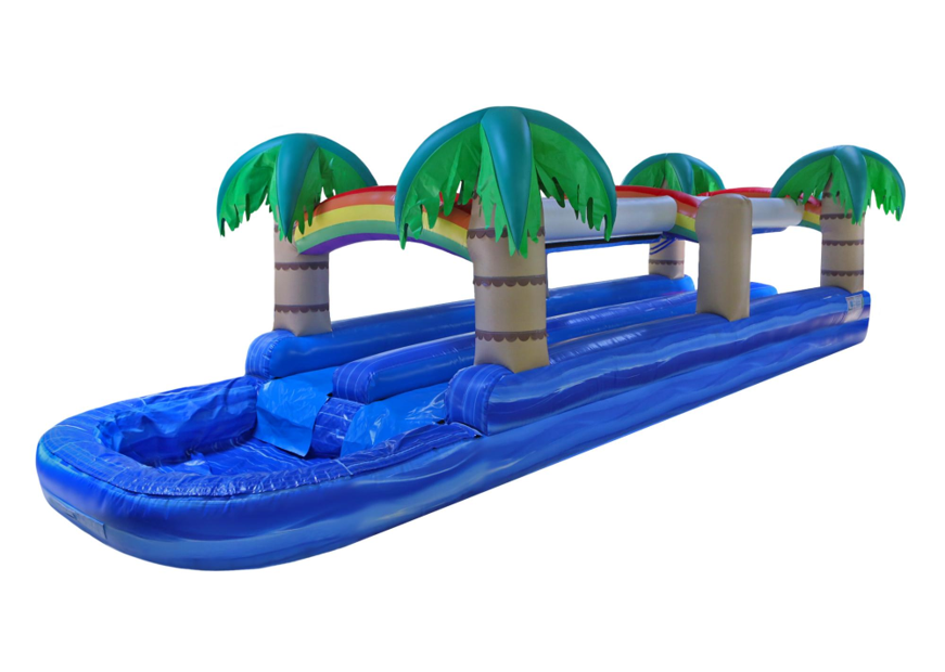 Tropical dual lane Slide