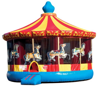 carousel bounce house