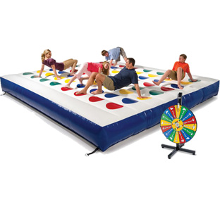 twister inflatable game